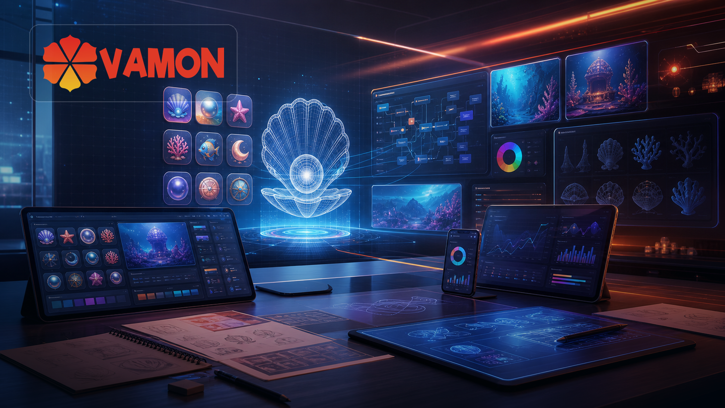 VAMON technology and game production visual